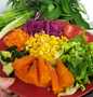 Cara Mudah Membikin Resep  Salad veggie/diet vegetarian- simple healthy eat yang Lezat Sekali, Lezat