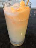 Quick instant lemonade orange sherbet
