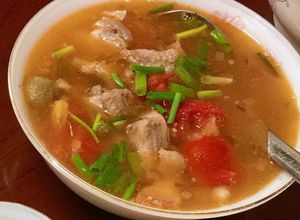 Hình của món Canh sườn chua.