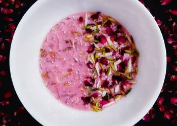 How to Cook Tasty Rose Flavour Basundi