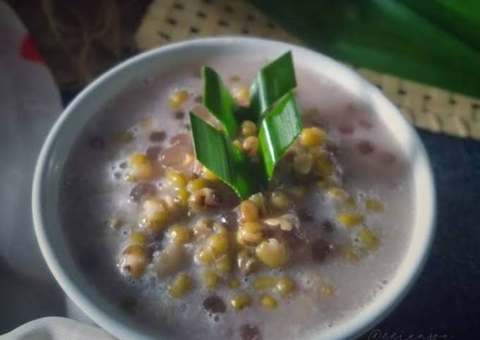 Resep Bubur Kacang Hijau Mutiara Warna Warni Anti Gagal