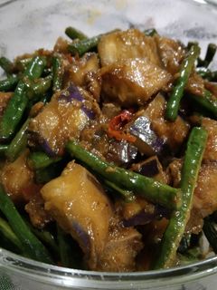 Foto resep Oseng Terong Kacang Panjang