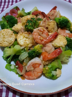 Foto resep Cah Brokoli udang