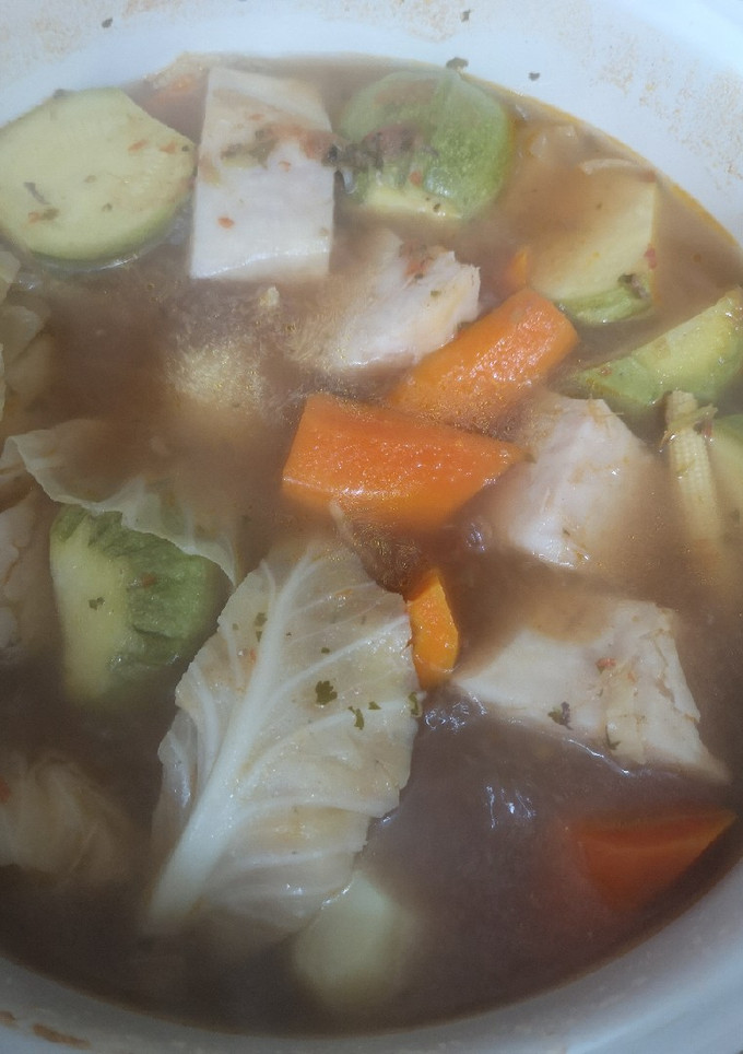 Una foto de Sopa de res Nicaragüense