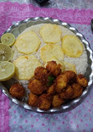 عکسی از دستور جوجه ماهیتابه ای با طعم متفاوت