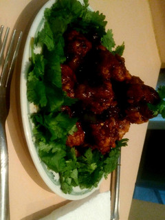 A picture of Cabbage manchurian recipe.