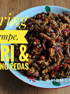 Foto resep Kering Tempe, Teri & Kacang Pedas