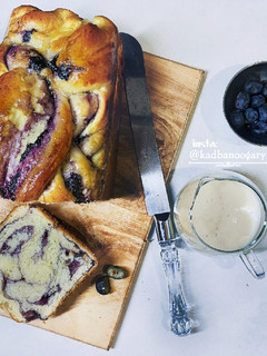عکسی از دستور نان پنبه ای و آرایش نان 🍞