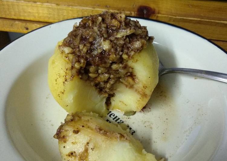 Step-by-Step Guide to Make Ultimate Boiled apple with walnuts