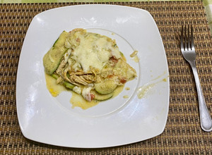 Una foto de Lasaña de calabacitas