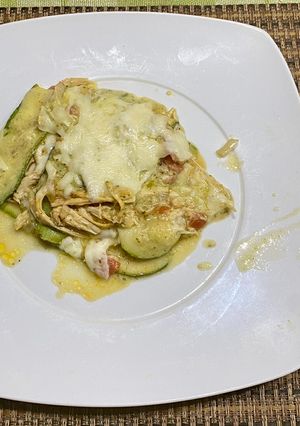 Una foto de Lasaña de calabacitas