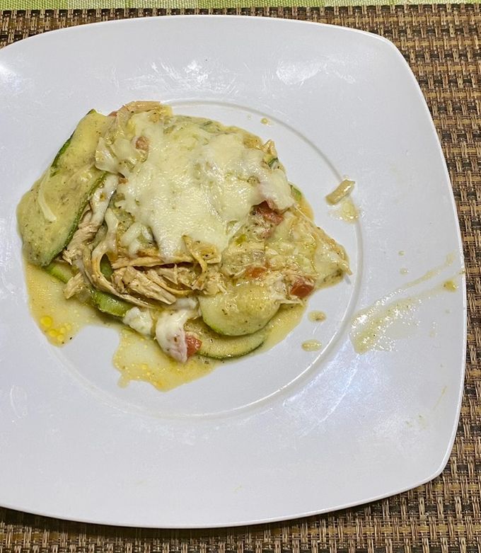 Una foto de Lasaña de calabacitas