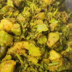A picture of Broccoli sabji.