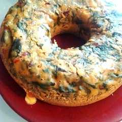 Una foto de Torta salada de verduras