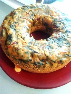 Una foto de Torta salada de verduras