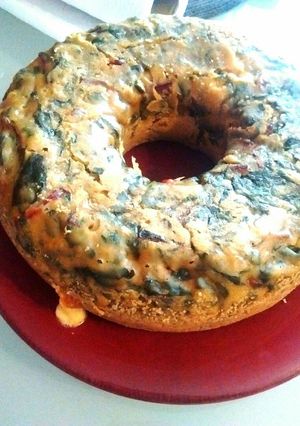 Una foto de Torta salada de verduras