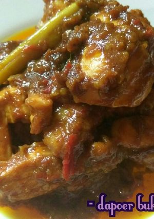 Foto resep Ayam bumbu rendang