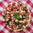 Tarta caprese con masa casera sin gluten 🍅 Tarta de tomate, albahaca, mozzarella y AOVE 🥗 low carb