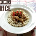 Simple Chicken Rice - Nasi Ayam Anti Ribet (Rice Cooker)