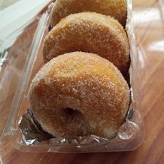 A picture of Sugar coated donuts.