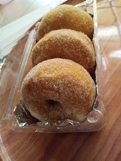 A picture of Sugar coated donuts.