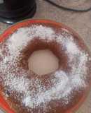 Queque de chocolate usando pan duro