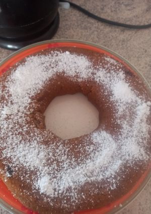 Una foto de Queque de chocolate usando pan duro