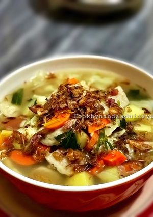 Foto resep Sayur Sop Bakso #BikinRamadhanBerkesan