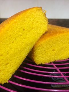 Una foto de Bizcocho de zanahoria y limón con harina de maíz sin gluten y sin lactosa