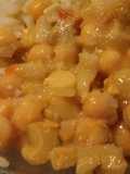 Garbanzos con panza de res