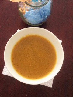 Una foto de Crema de ahuyama
