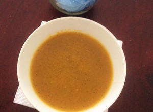 Una foto de Crema de ahuyama