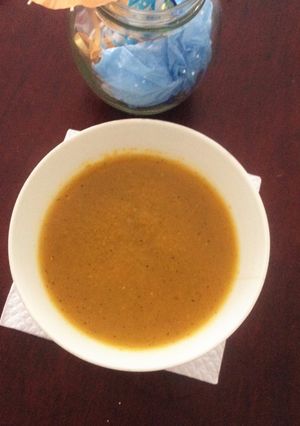 Una foto de Crema de ahuyama