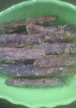 Hình của món Khoai lang chiên giòn.