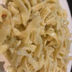 Una foto de Fideos al huevo
