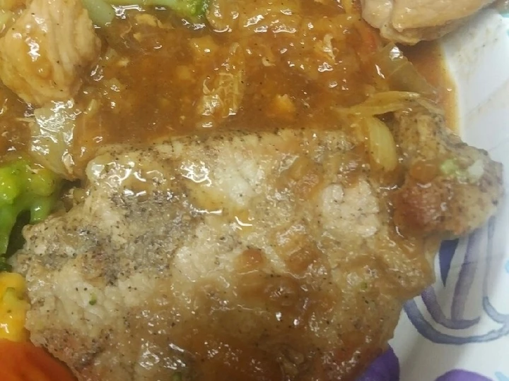 Recipe Pork Loin dalam Kuah Bawang which Delicious