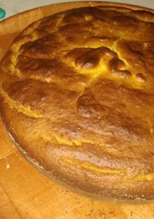 Una foto de Bizcochuelo de naranja en licuadora