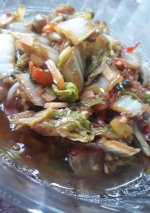 Foto resep Oseng sawi putih