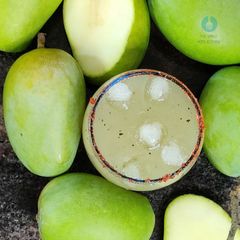 A picture of AAM PANNA / Raw Mango Sharbat.