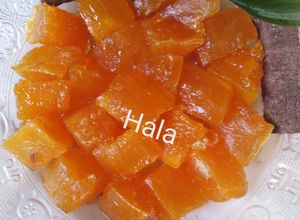 صورة لوصفة مربى اليقطين
