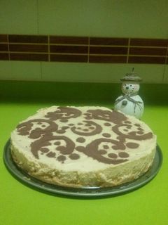 Una foto de Tarta mousse de turrón