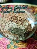 Puding Coklat Telur Rebus
