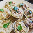 Muffins de puerro y avena