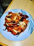Easy sweet and spicy pork intestines with pineapple juice