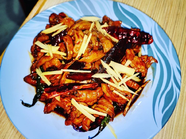 Easy Steps to Prepare Easy sweet and spicy pork intestines with pineapple juice the  Makes Drooling Delicious