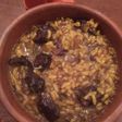 Risotto de azafrán y carne 🍲