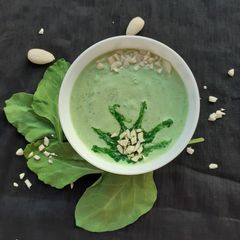Spinach Almond Raita A picture of Spinach Almond Raita.