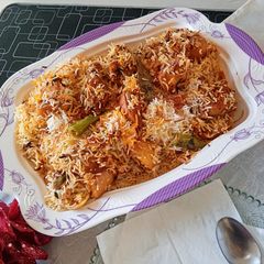 A picture of Karachi Biryani 🤤😋🥰❤️.