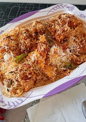 A picture of Karachi Biryani 🤤😋🥰❤️.