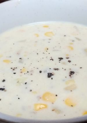 玉米濃湯 的食譜成品照片